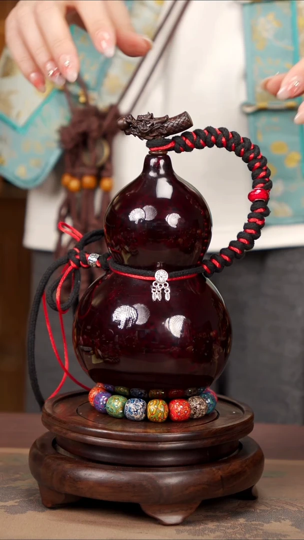 【闪购商品】82易林高端工艺大漆酒葫芦518