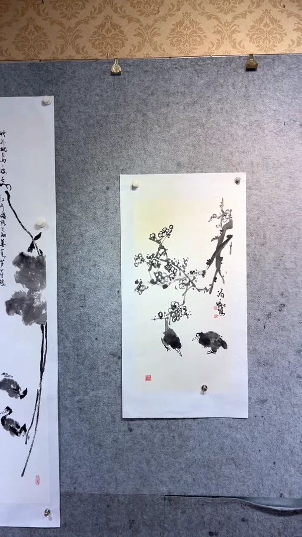 国画澹*张自学水墨国画37