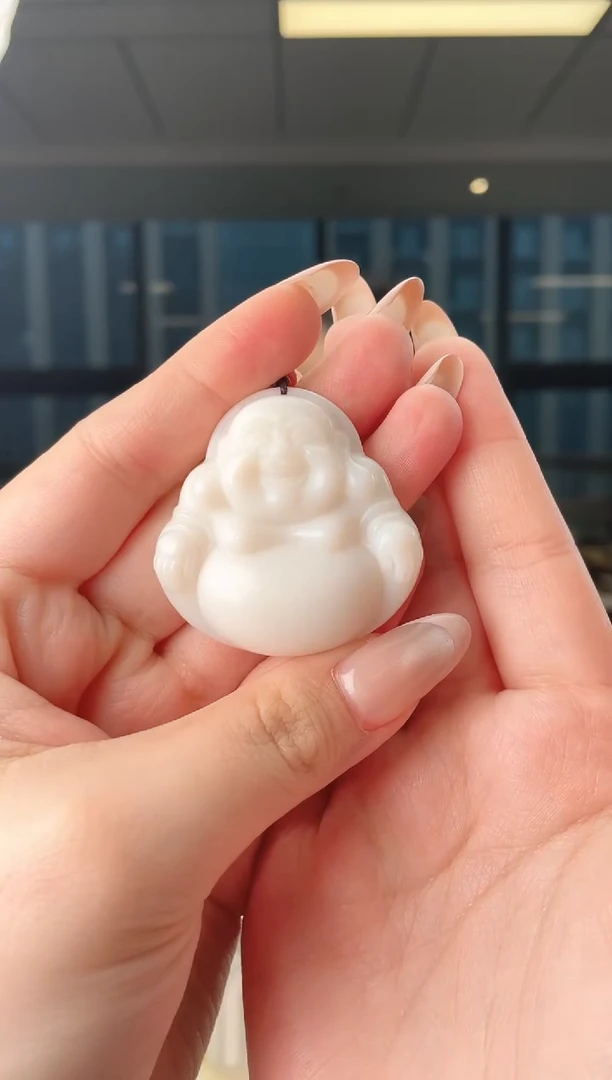 颈饰未镶嵌和田玉45佛公