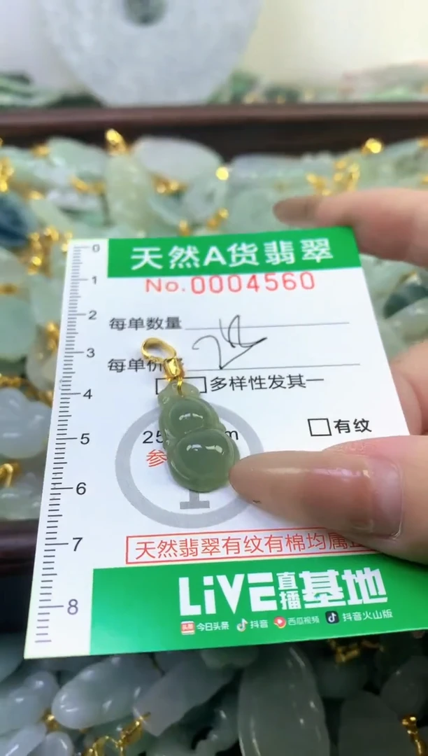 颈饰未镶嵌翡翠纯天然缅甸A货翡翠