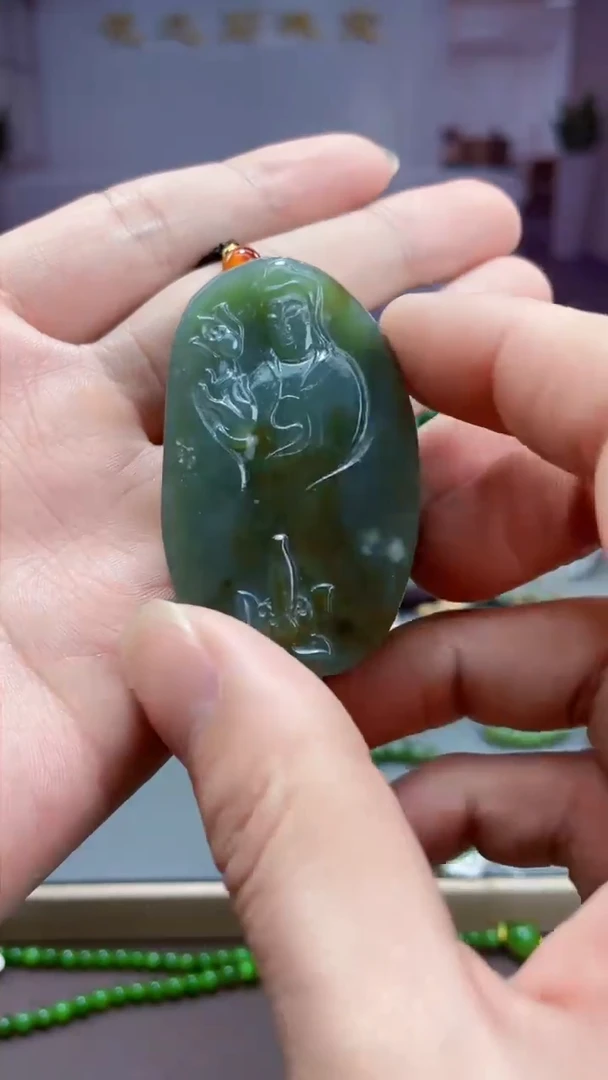 【闪购商品】和田玉（糖玉）1未镶嵌5观音