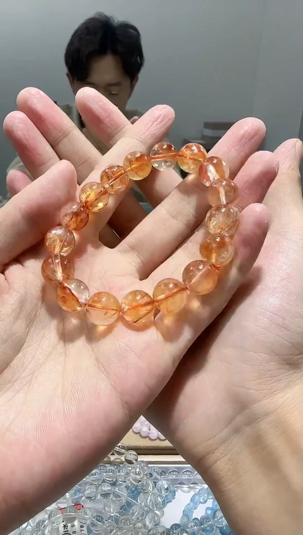 【闪购商品】水晶手链未镶嵌芬达胶花11