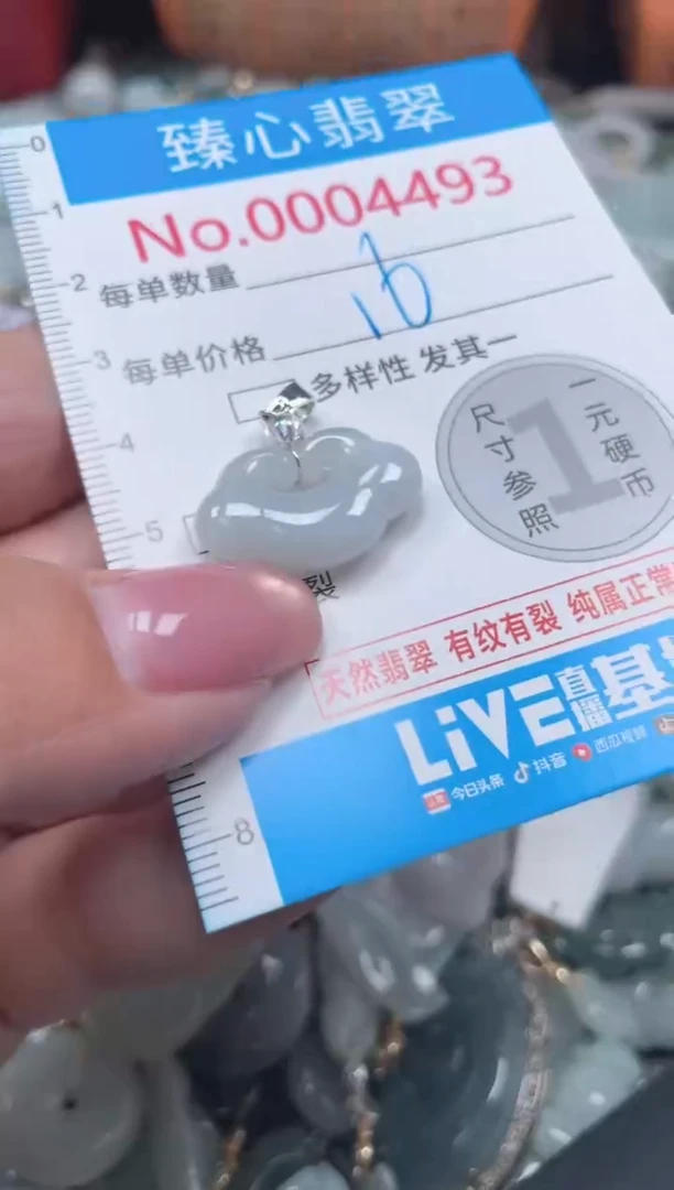颈饰未镶嵌翡翠4493
