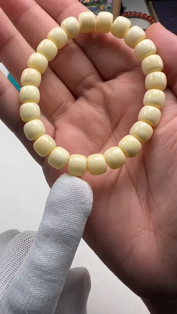未镶嵌蜜蜡裸石小**智手串手串
