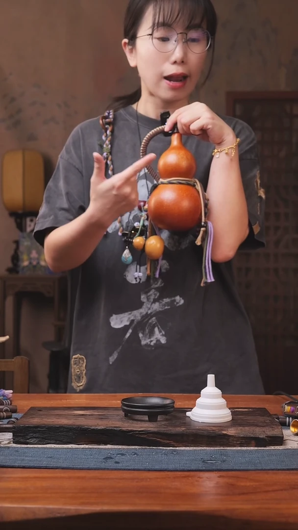 1190号精品大漆葫芦防腐防渗装水茶酒