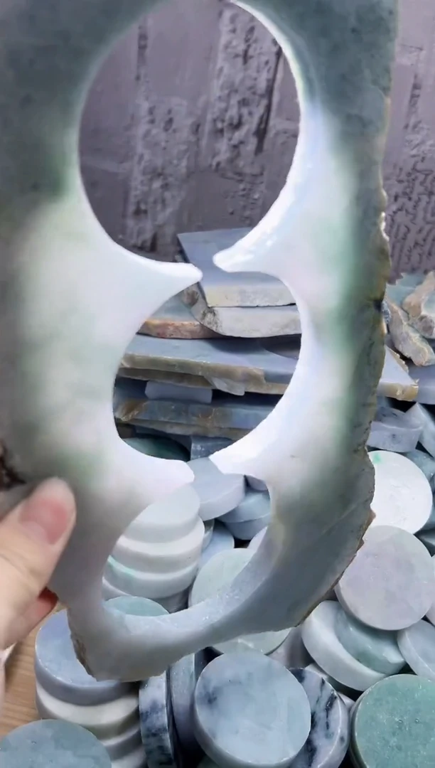 裸石翡翠天然翡翠A货玉 南 647