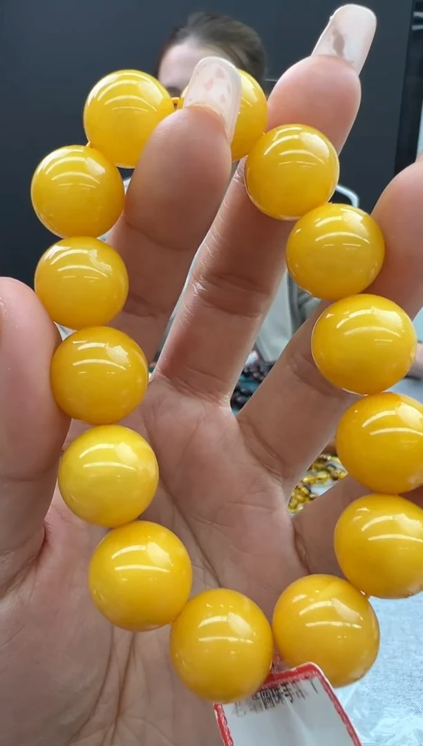 【闪购商品】琥珀手链未镶嵌819秒拍号
