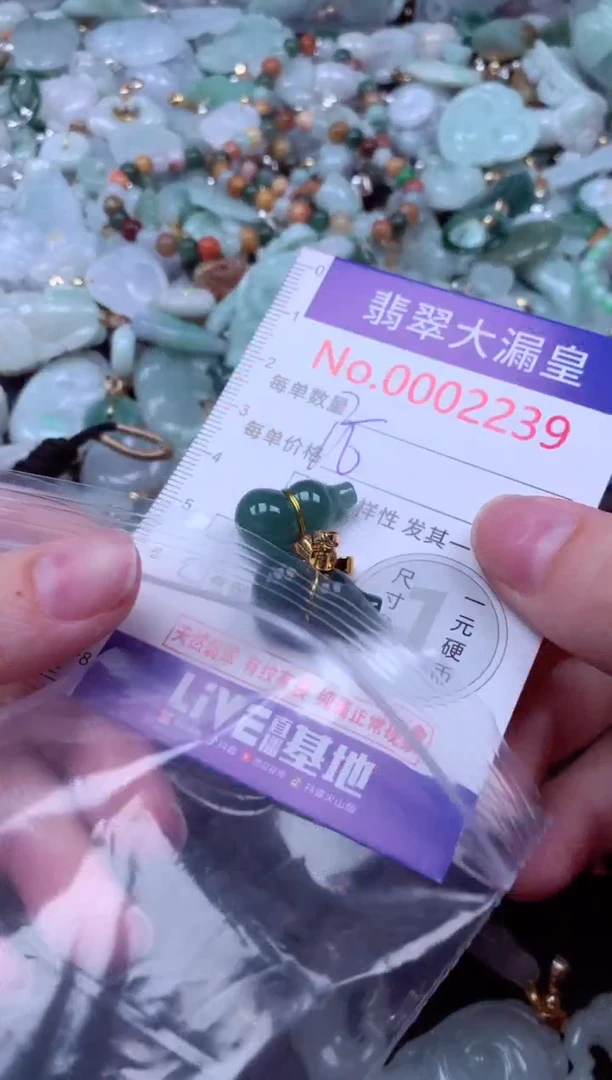 吊坠(不含链)未镶嵌翡翠2239