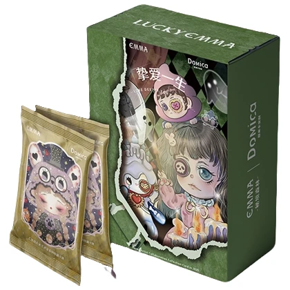 【叠叠】多米卡文创<挚爱一生>EMMA联名艺术家系列收藏卡牌（代拆）
