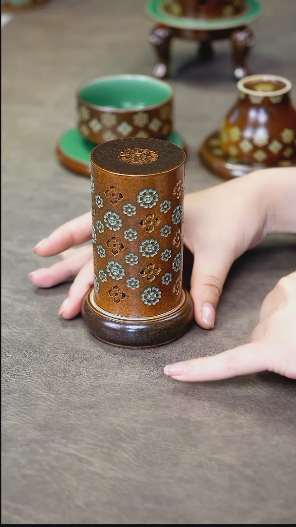 龙泉青瓷手工茶器