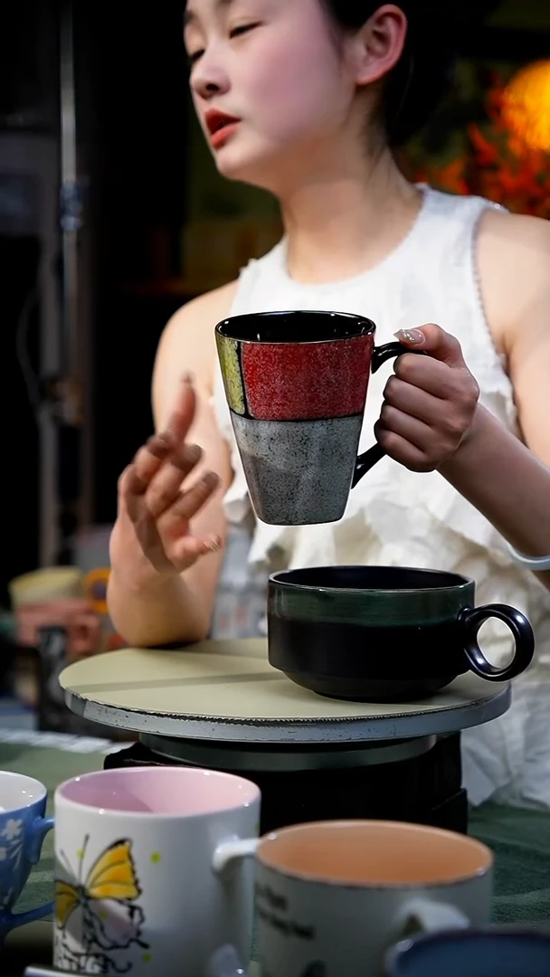 【闪购商品】新款新中式杯碗陶|默认微瑕