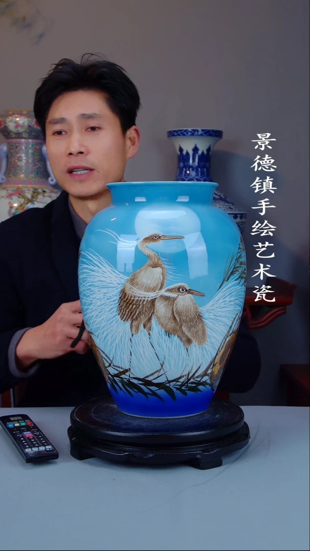 陶瓷景德镇手工手绘陶瓷35