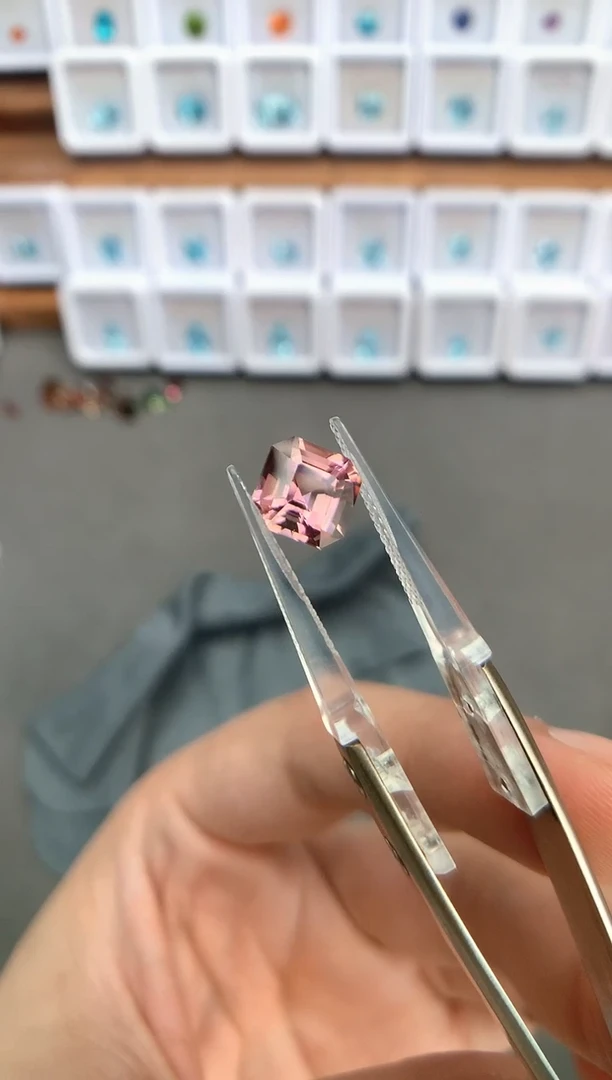 未镶嵌裸石定制碧玺2.98ct
