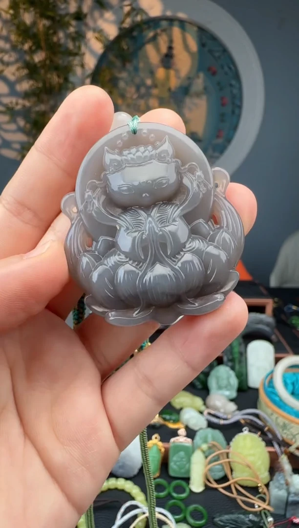 颈饰未镶嵌和田玉和田玉