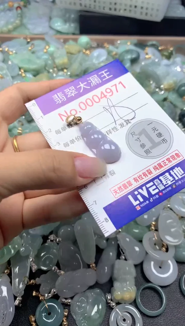 颈饰未镶嵌翡翠4971