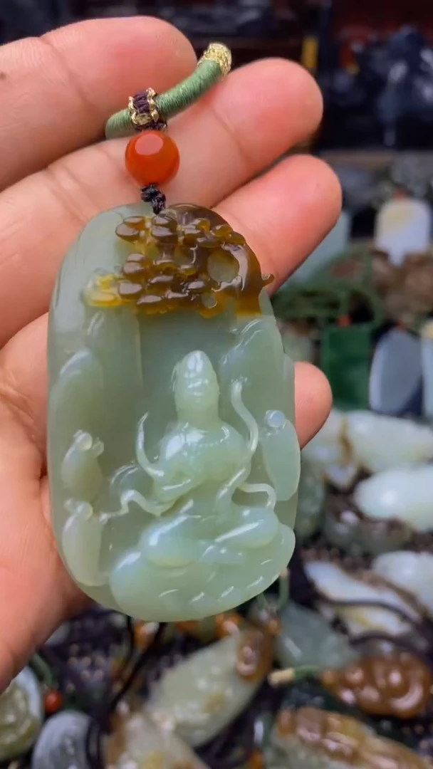 【闪购商品】和田玉挂件未镶嵌1