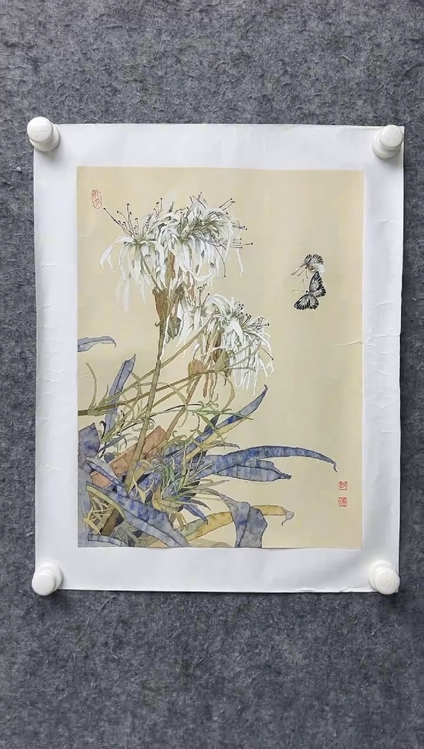 国画邹训精-1.3平尺-国画作品-GGyz