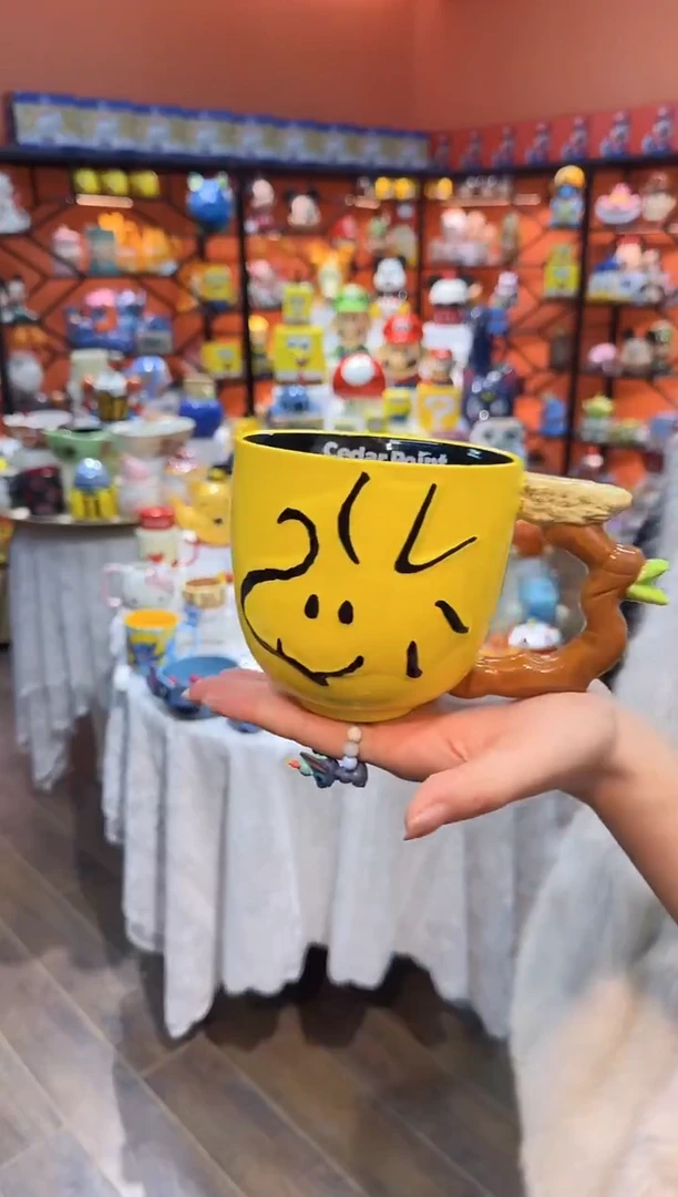 瓷片@@幸福一家人塔克陶瓷杯