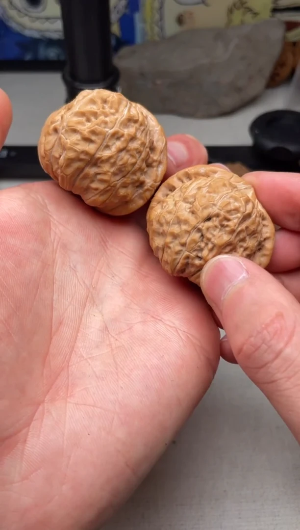 把件文玩核桃43南瓜墩全品