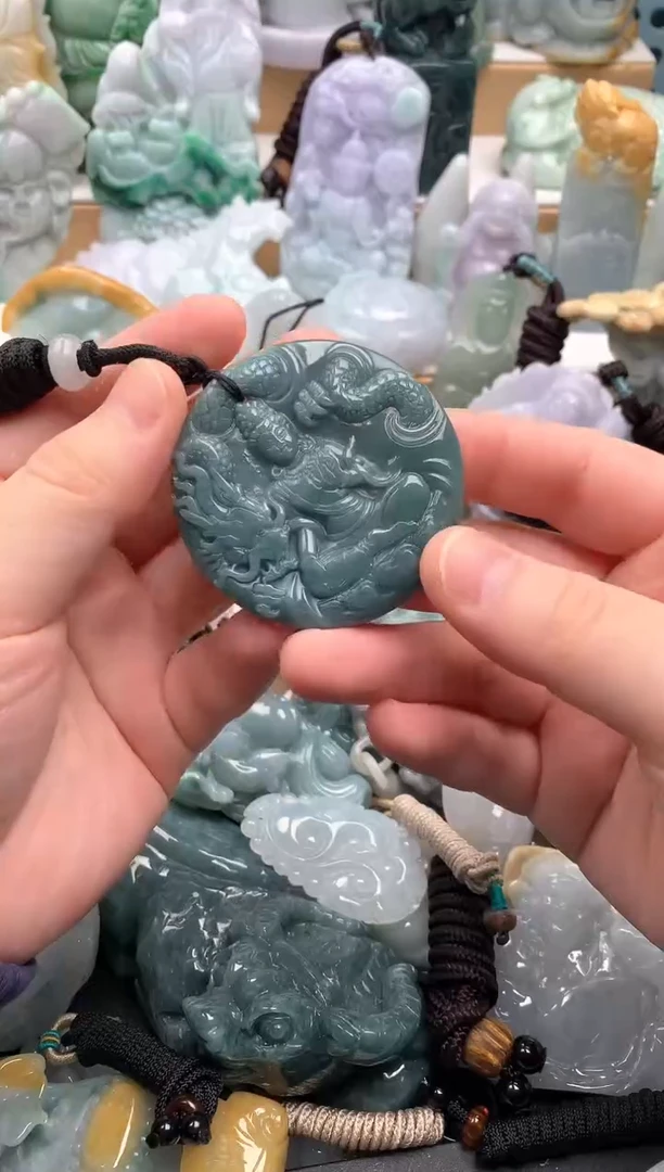 吊坠(不含链)未镶嵌翡翠1