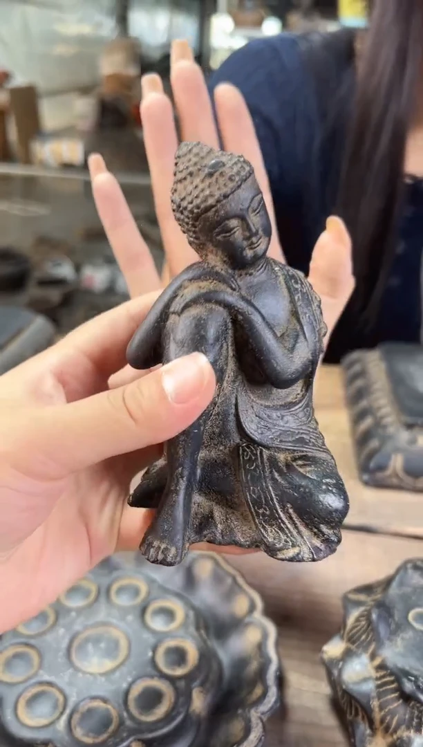 陶土【火山泥】睡佛