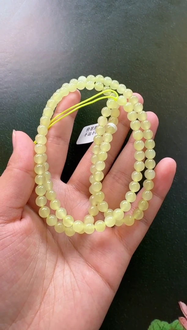 颈饰未镶嵌和田玉项链