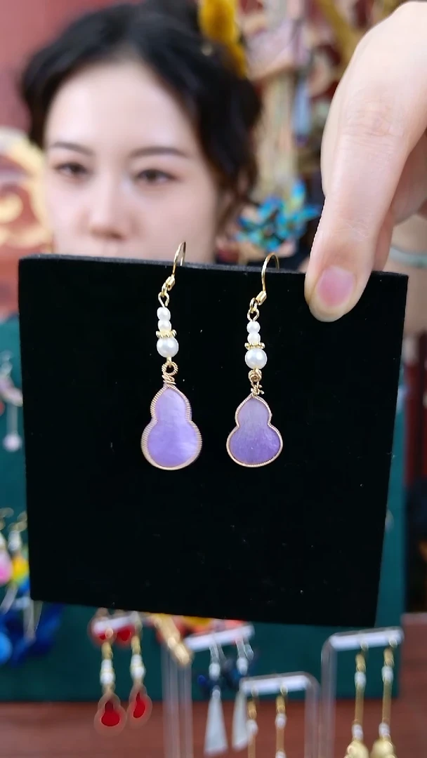 纯铜合金琉璃非遗绒花001