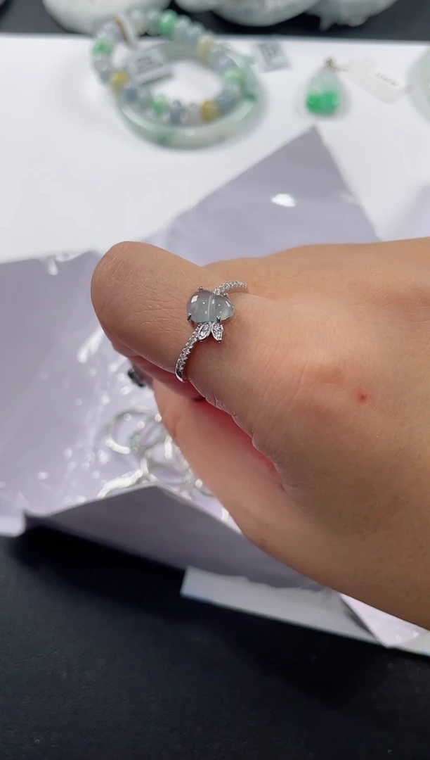 未镶嵌戒指翡翠（多样性发一件）3