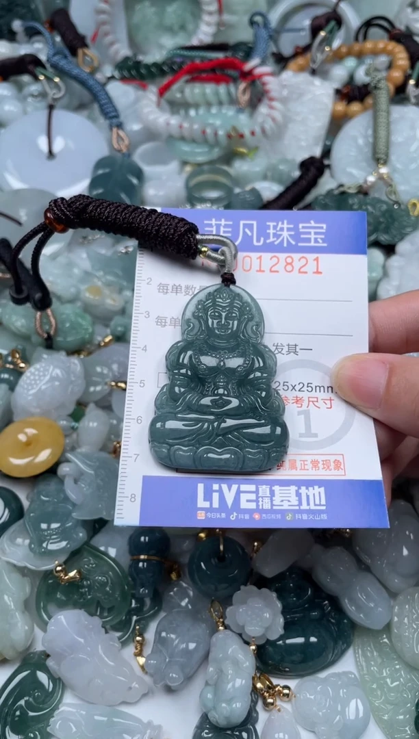 颈饰未镶嵌翡翠12821