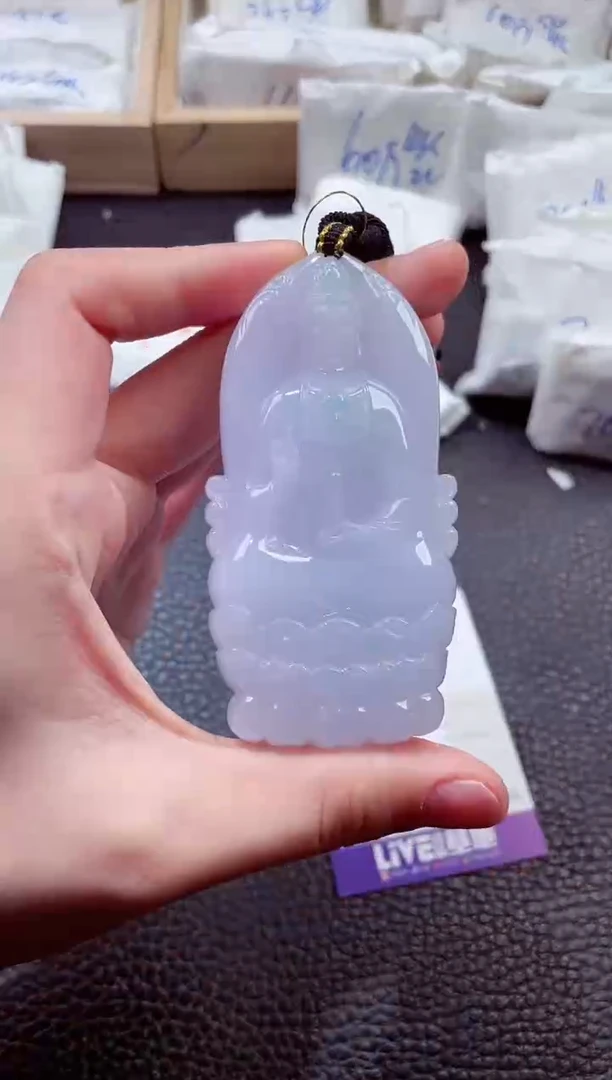 翡翠未镶嵌颈饰00008672