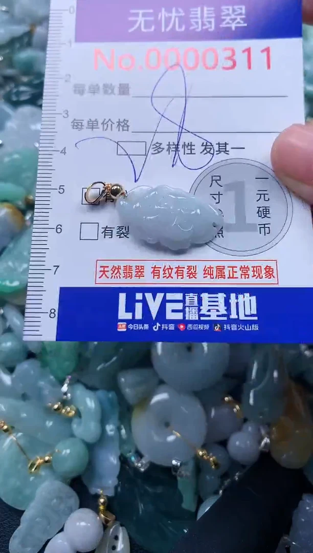 颈饰未镶嵌翡翠311