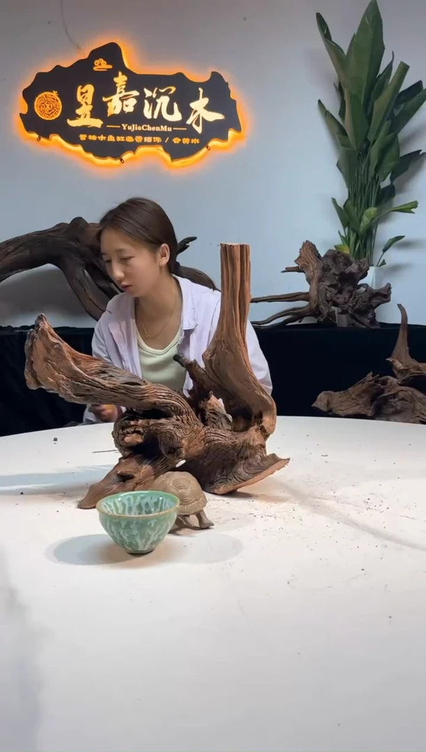 【闪购商品】柚木木雕一物一拍44