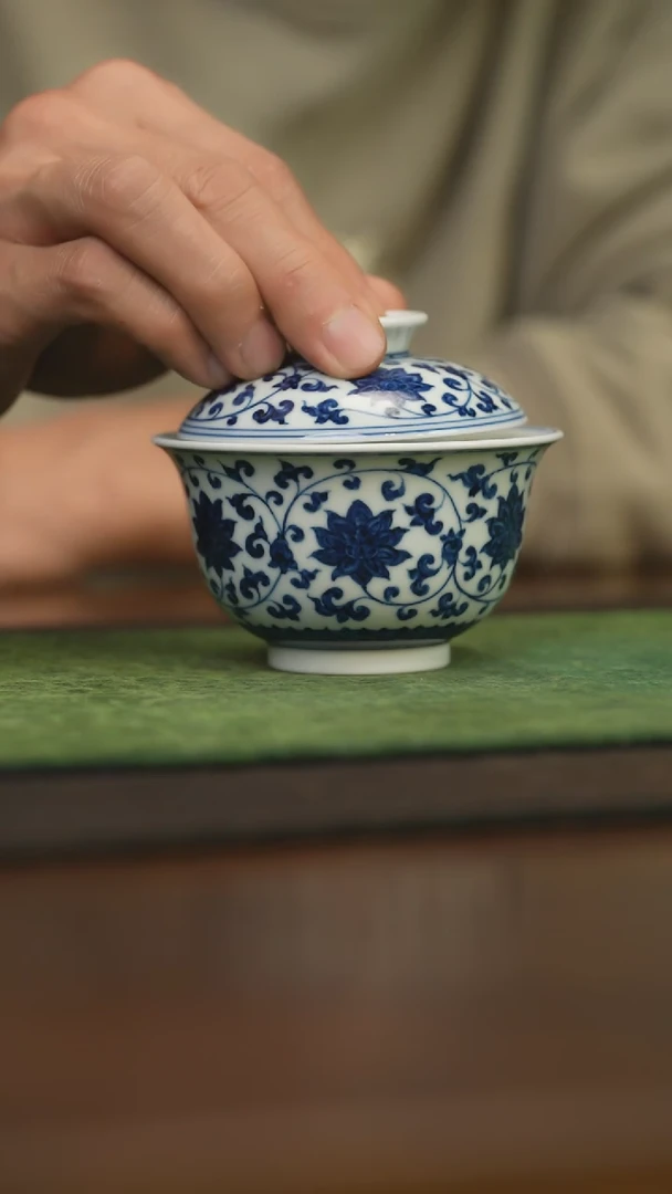 【闪购商品】杯柴窑青花破价福利