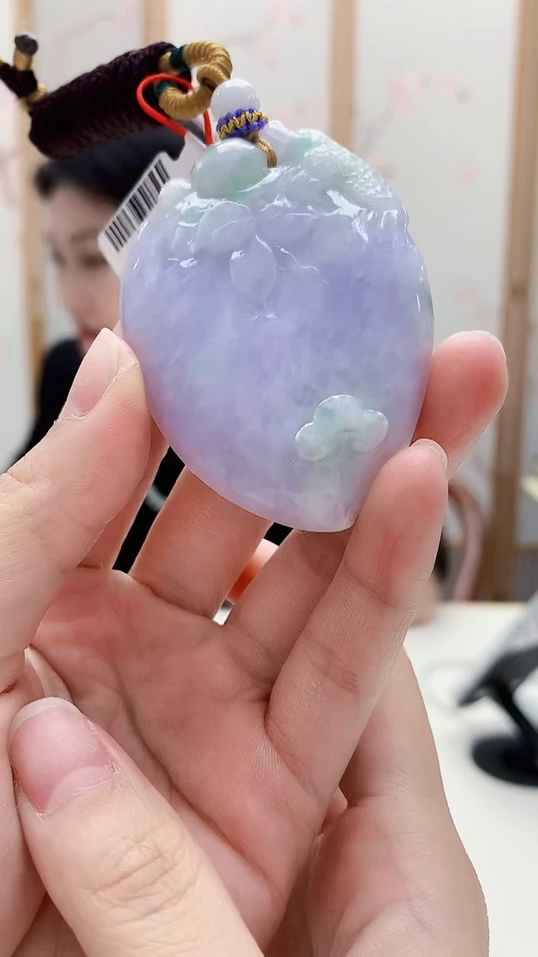 未镶嵌定制翡翠5172lr-毛货挂件15