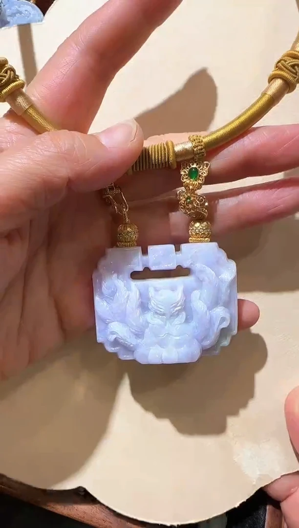 【闪购商品】翡翠颈饰未镶嵌国风