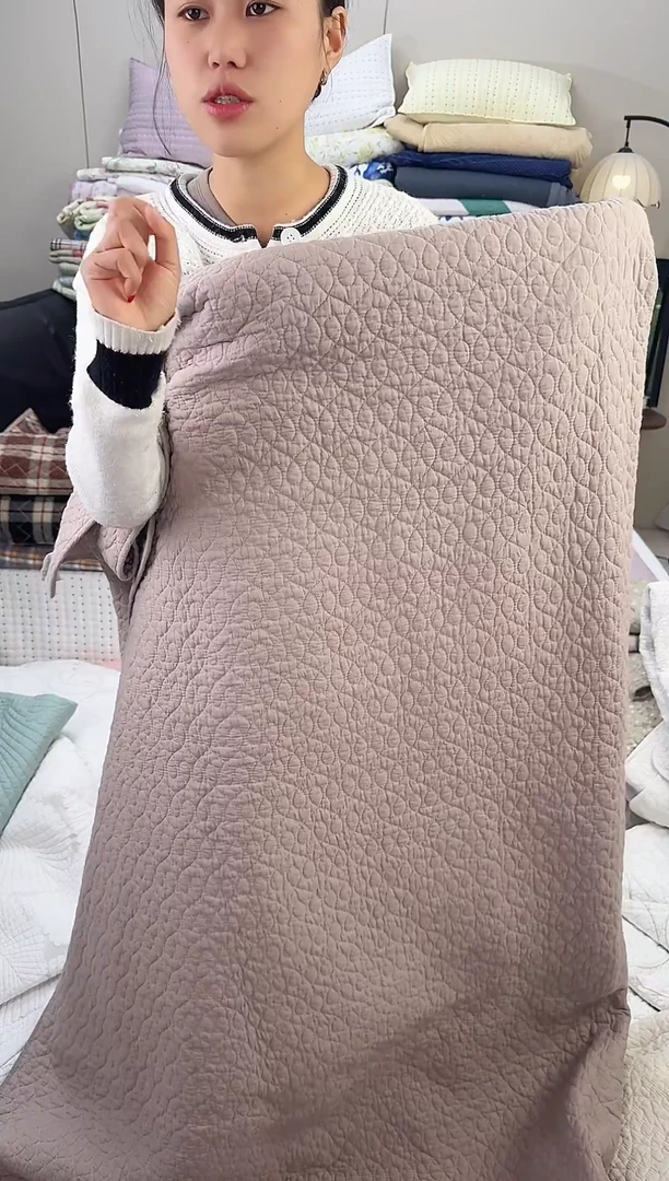 棉纯棉咖色葫芦岛200*220