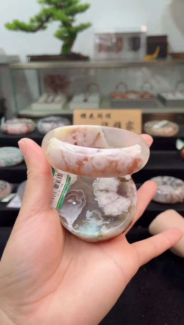 未镶嵌手镯石英质玉62圈口（赠品镯心）6541104