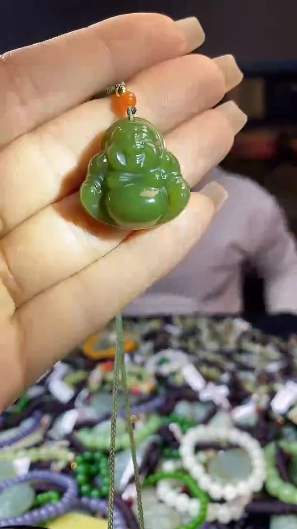 颈饰未镶嵌和田玉多样性发货，拍一发一