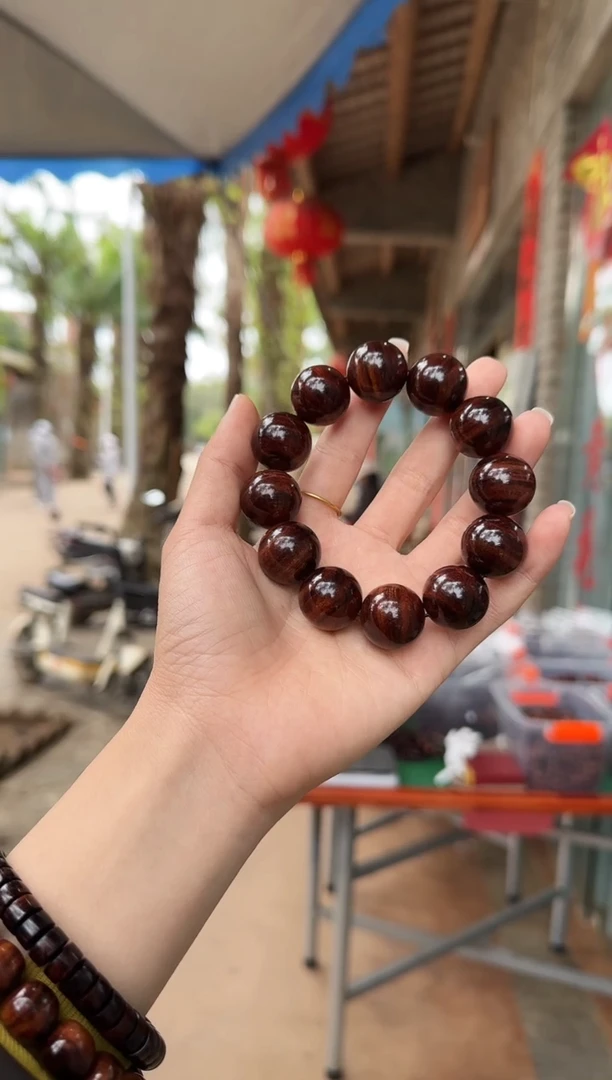 手串/手链黄花梨/降香黄檀海南黄花梨2.0紫油梨树头料多样发一