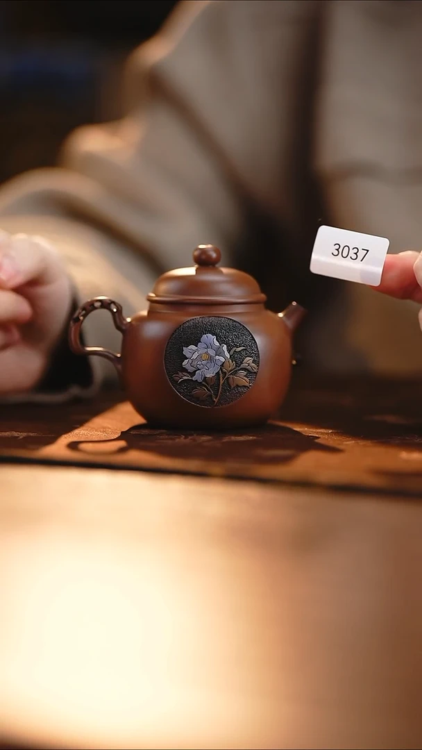 雲梦茶器紫陶茶壶3037