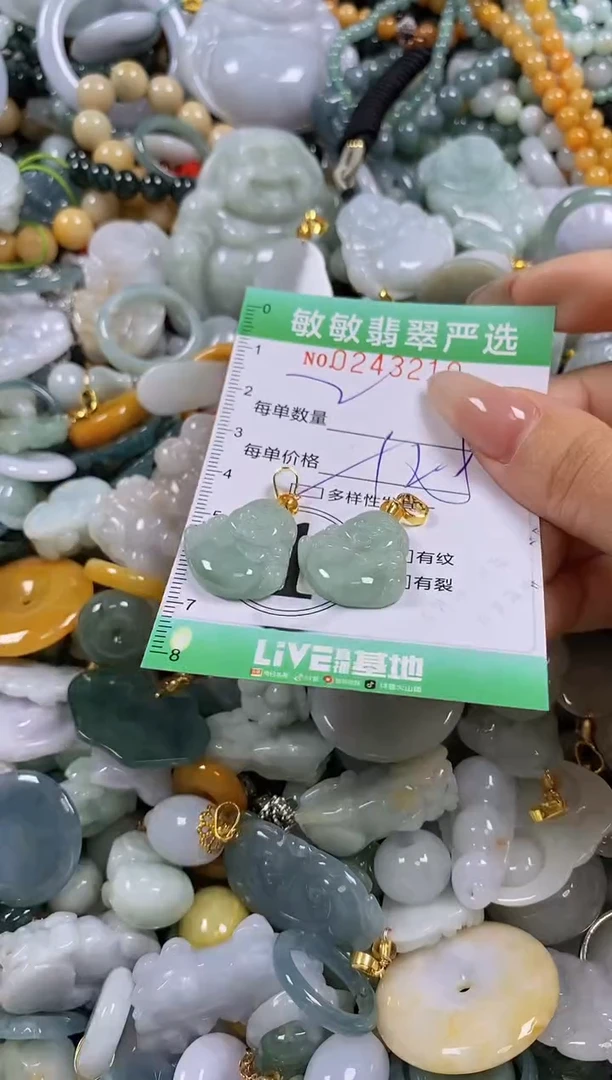 翡翠未镶嵌颈饰闪购0243210多样性发其一