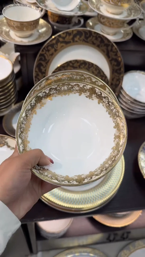 【闪购商品】瓷片6英寸水果碗 2个 福利价