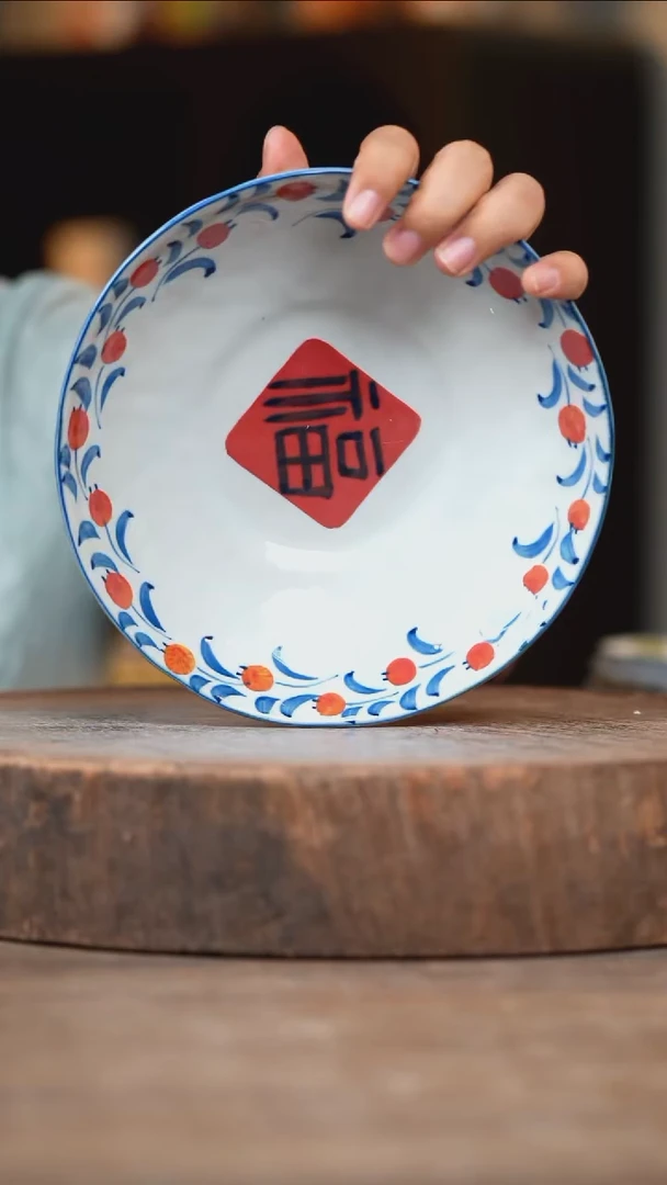 瓷片景德镇高温釉下彩（食品级）