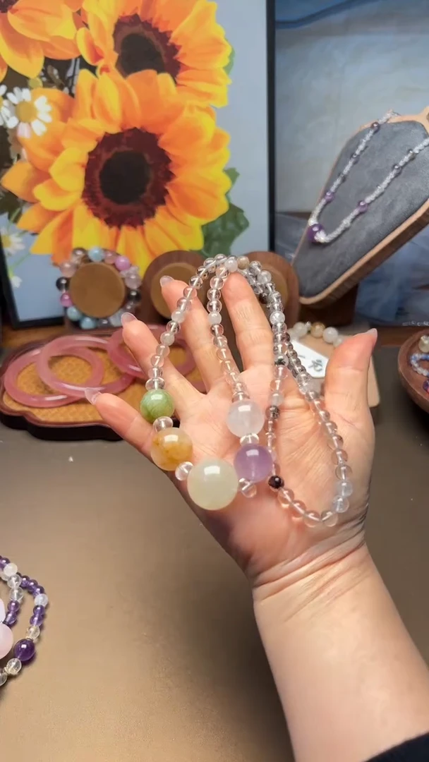 未镶嵌手串水晶1