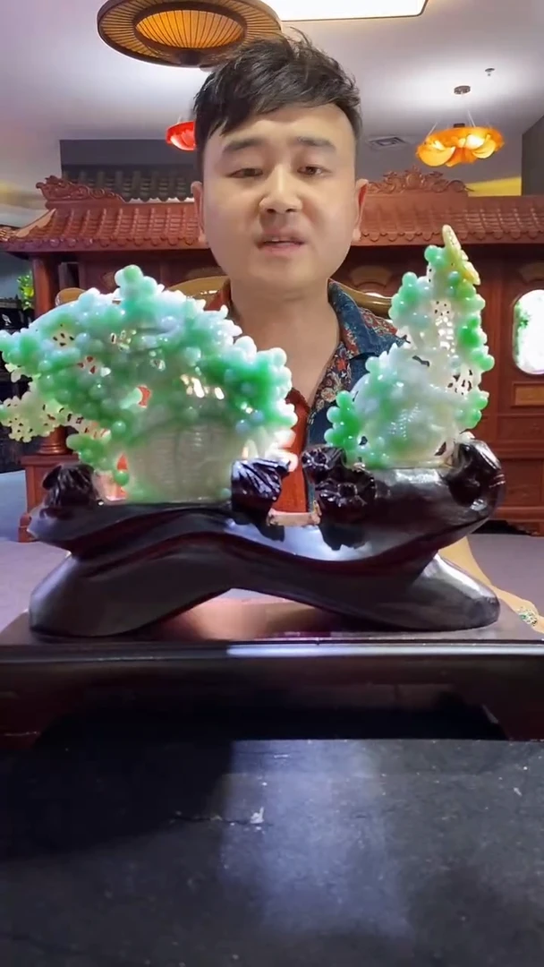 定制翡翠未镶嵌03/0530/W/一览富贵