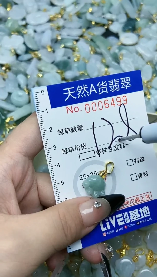 【闪购商品】翡翠颈饰未镶嵌天然A货翡翠