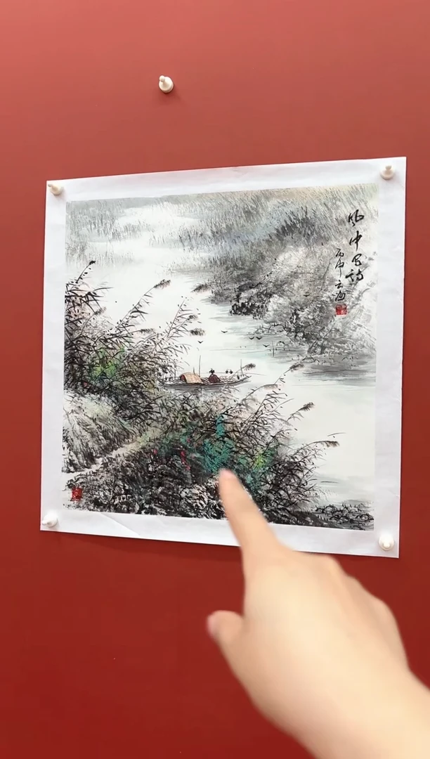 绘画国艺盛藏7月9日张老师花鸟绘画4平尺