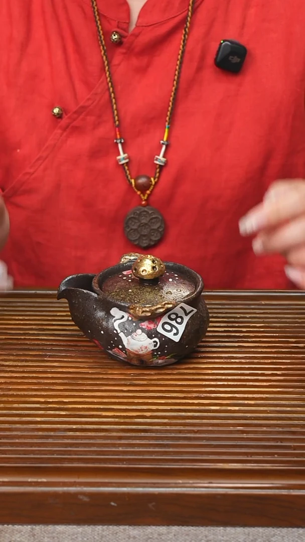 万古烧粗陶手工茶具