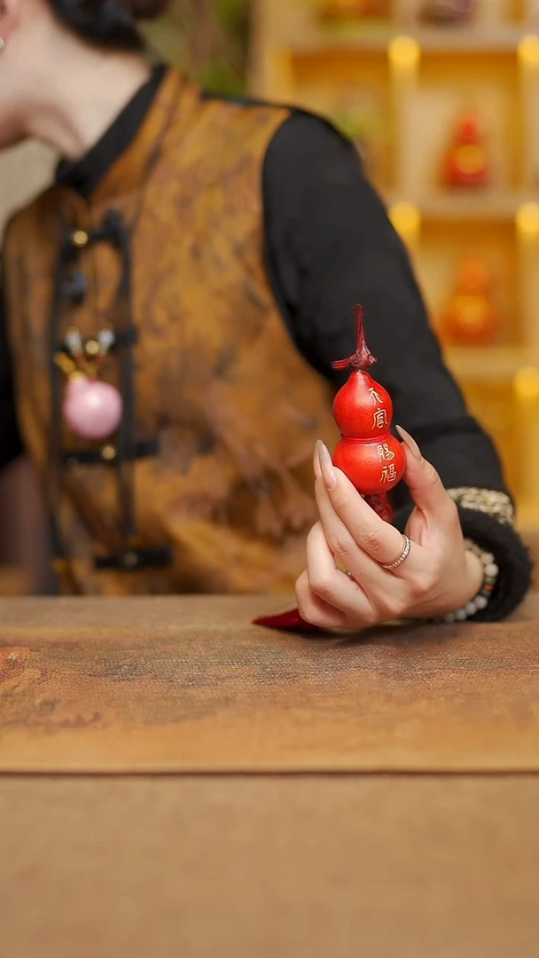 【闪购商品】44宴禾堂天然漆艺小葫芦--58