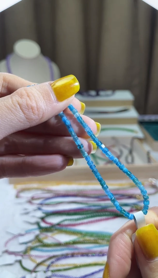 【闪购商品】锂辉石项链银S925镶嵌晶钻甄选珠宝SYZB39